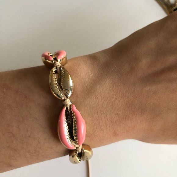 Puja shell bracelet shipped in gold from Spain - Picture 3 of 6